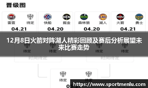 12月8日火箭对阵湖人精彩回顾及赛后分析展望未来比赛走势